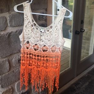 Boho lace top
